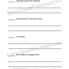 Homeschool Resource Co. Educational Image Educational image from Homeschool Resource Co. showing a worksheet with reading and writing exercises for children.
