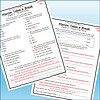 Homeschool Resource Co. Educational Worksheet Educational worksheet for homeschooling with questions and activities from Homeschool Resource Co.