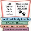 The Critter Club Bundle The Critter Club Novel Study Bundle