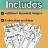 Homeschool Resource Co. Educational Templates Educational templates for homeschooling including layouts, instructions, and notes for effective learning.