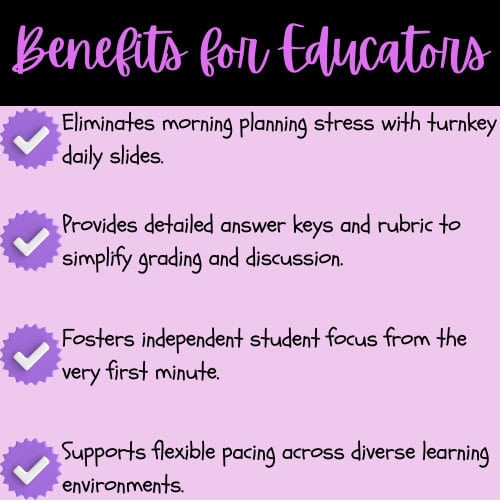 4 - Benefits for Educators - 2026 November ELA Bell Ringers 4-Benefits-for-Educators-2026-November-ELA-Bell-Ringers