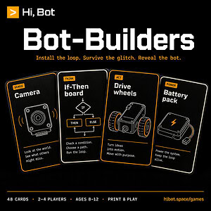 Bot-Builders: Screen-Free Robotics Card Game (Print & Play)