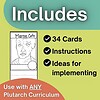 Homeschool Resource Co. Educational Card Set Educational card set for homeschooling with 34 cards, instructions, and ideas for implementing Plutarch curriculum.