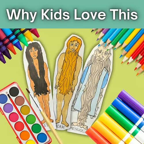 Kids Love Coloring Homeschool Art Activities Coloring pages of characters from Homeschool Resource Co. with colored pencils and markers for educational art projects.