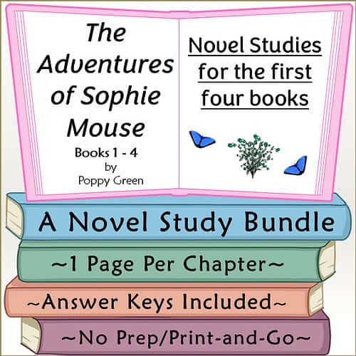 The Adventures of Sophie Mouse Novel Study Bundle