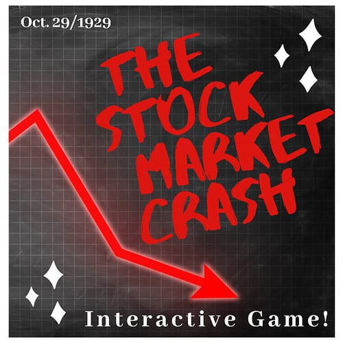 Stock Market Crash Simulation - 1929, Homeschool Group Activity