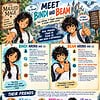 Meet Bindi and Beam Meet Bindi and Beam, two 11-year-old siblings with unique personalities, in this colorful image promoting the homeschool adventure game. Features their descriptions and friends.