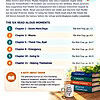 TWT HRC Story brief Cover of 'The Web Trap in Brief' featuring a story about friendship and choices, with a list of six read-aloud moments and a note about order, alongside a stack of books and a coffee mug.