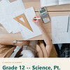 clareza-grade12-science-2.jpg Homeschooling science lesson for grade 12 with textbooks, calculator, and notes on a wooden desk.