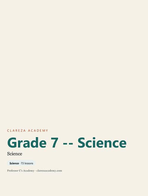 clareza-grade7-science.jpg Grade 7 Science curriculum cover from Clareza Academy featuring lessons and resources for homeschooling students.
