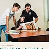 clareza-specials10-spanish.jpg Three students studying Spanish II at ClarezA Academy, with one student reading a book while two others look on, in a classroom setting.