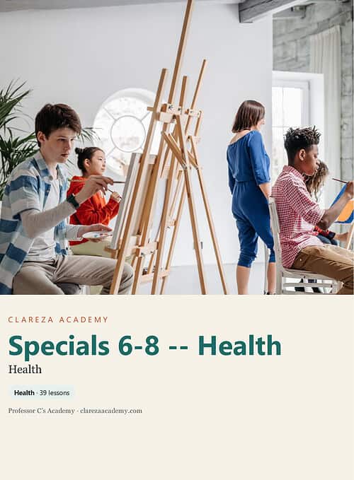 clareza-specials68-health.jpg Group of children engaging in art and reading activities in a bright, modern homeschool classroom.