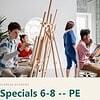 clareza-specials68-pe.jpg Children participating in a physical education class at ClarezA Academy, engaging in creative and active learning activities.