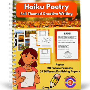 Fall Haiku Poetry Writing Activities | Autumn Picture Prompts & Templates