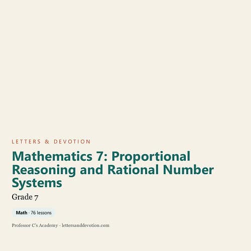 Mathematics 7 proportional reasoning and rational number systems educational worksheet for grade 7 students.