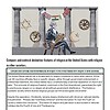 original-12135673-1.jpg Historical American scene with patriotic symbols and diverse religious icons, including flags, a star of David, and a cross, representing religious diversity in the United States.