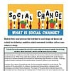 original-12142206-1.jpg Illustration of diverse people holding signs that spell 'Social Change' with a question 'What is social change?' in bold blue text.