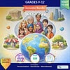 Homeschool Resource Co. sociology curriculum for grades 9-12 featuring diverse students and global themes.