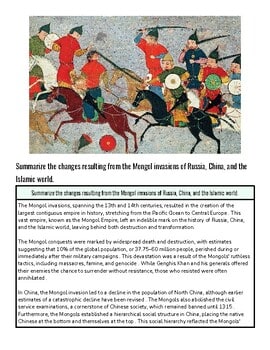 original-12176485-1.jpg Historical Mongolian battle scene with mounted warriors in traditional armor and weapons.