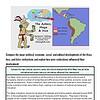 original-12176658-1.jpg Map comparing the political, social, and cultural developments of the Mayan, Inca, and Aztec civilizations in Latin America.