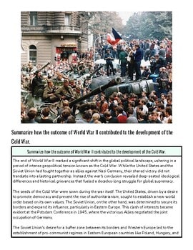 original-12208503-1.jpg Historical scene of World War II with soldiers, tanks, and a crowd in a city street, depicting the Cold War's impact.