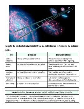 Astronomer using laser beams to measure distances between celestial objects in space.