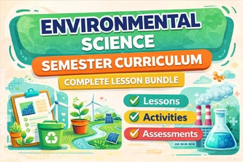 original-12384920-1.jpg Environmental science semester curriculum with lessons, activities, and assessments for homeschool students.