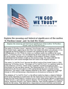 original-12524315-1.jpg American flag waving with the quote "In God We Trust" on a blue sky background.