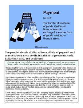 Payment options including credit cards, debit cards, and digital wallets for homeschool resource transactions.