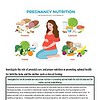 original-12616703-1.jpg Pregnancy nutrition infographic showing protein, calcium, folate, and vegetables for expecting mothers.