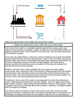 original-12708312-1.jpg Diagram illustrating how government actions influence the circular flow model of the economy, including firms, households, government, and financial institutions.