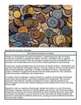 Collection of various coins representing money and currency for educational purposes.