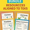 original-14366276-1.jpg Homeschool Resource Co. practice worksheets for fractions, life cycles, and reading comprehension, designed for homeschooling students.