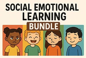 Kindergarten: Emotions, Empathy, and Feelings (SEL) Monthly Bundle