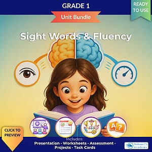 Grade 1 | Sight Words & Fluency | Unit Bundle
