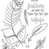 Illustrate Your Faith | A Coloring Book for All Ages | No Prep