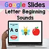 17 Phonics Practice Beginning Sounds Google Slides