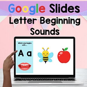 Phonics Practice Beginning Sounds Google Slides