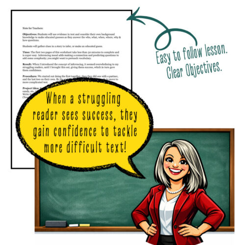 179 Inference Passages for Struggling Readers (Reading Intervention Middle School)