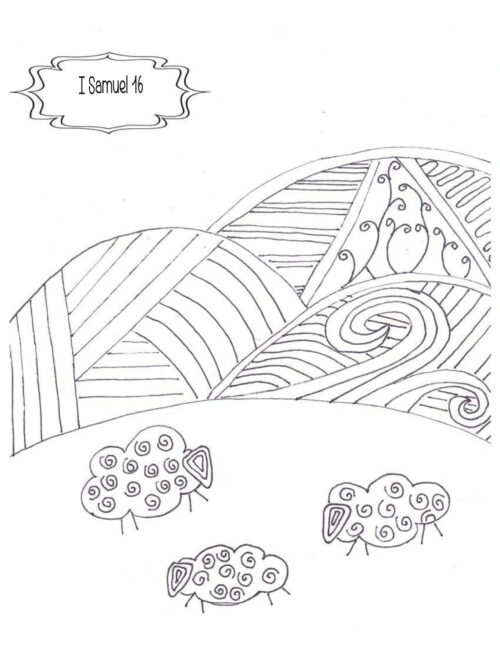18 Illustrate Your Faith Through Advent | A Coloring Book for All Ages | No Prep