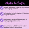 2 -What's included - High School The Tastes, Tunes, and Traditions of South Louisiana Reading Passage & Note-Taking Sheets Educational resource image highlighting features of homeschool curriculum including detailed history, language, music, paragraph responses, and MLA citations.