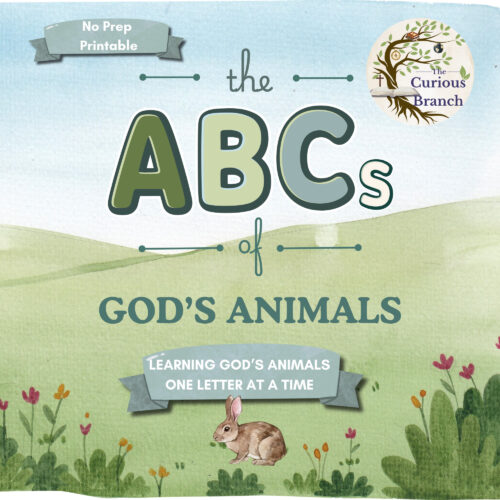 21 The ABCs of God's Animals Alphabet Coloring Book | No Prep Printable