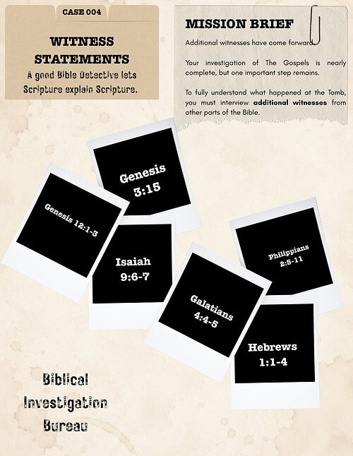 29 Bible Mystery Files Case 004: The Promised King | Bible Investigation Activity | 4th-8th Grade