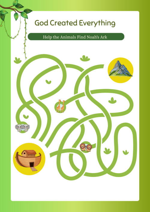 3 Christian Bible Activity Book for Preschoolers | Printable Bible Activities for Kids