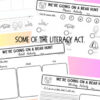3 Homeschool Resource Co. activity page design featuring bear hunt literacy and phonics prompts for early learners.