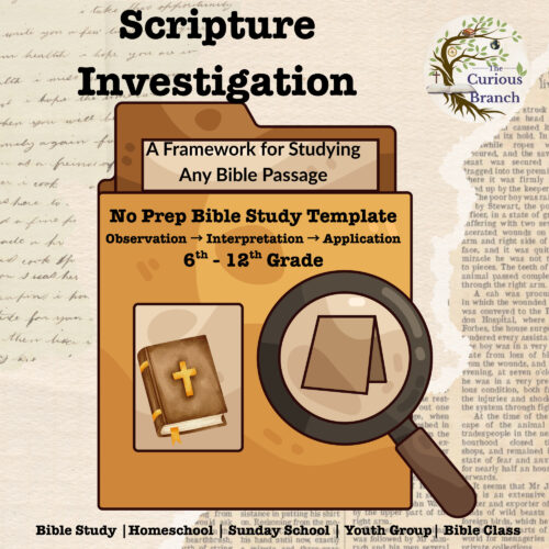 36 Scripture Investigation | A Framework for Studying any Bible Passage