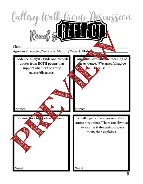 38 Poetry Compare/Contrast, Author Study, & Poetry Analysis ("I Know Why the Caged Bird Sings" vs. "The Panther")
