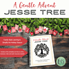 4 Homeschool Resource Co. promotes a Christmas-themed Jesse Tree advent calendar for family learning during the holiday season.