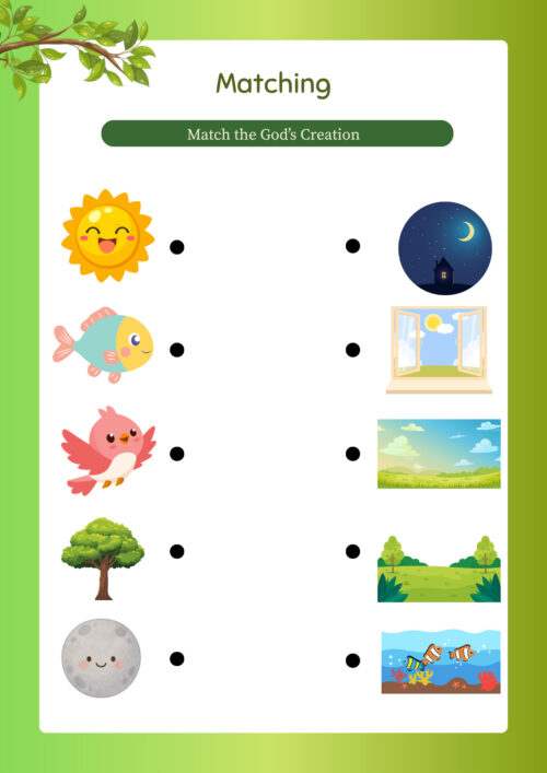5 Christian Bible Activity Book for Preschoolers | Printable Bible Activities for Kids