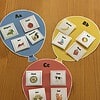 Letter Balloons Preview Educational alphabet balloon flashcards for homeschooling with images of animals, fruits, and objects.